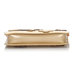 Louis Vuitton Vintage - Vernis Lexington Fleurs Pochette - Beige - Vernis Leather Handbag - Luxury High Quality - Avvenice