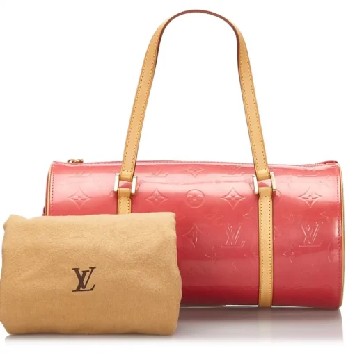 Louis Vuitton Vintage - Vernis Bedford Bag - Pink - Vernis  Leather and Vachetta Leather Handbag - Luxury High Quality - Avvenice