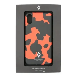 Marcelo Burlon - Camouflage Orange Cover - iPhone XS Max - Apple - County of Milan - Printed Case - Avvenice