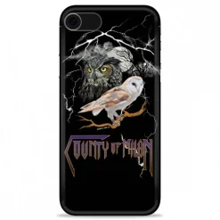 Marcelo Burlon - Owl Cover - iPhone X - Apple - County of Milan - Printed Case - Avvenice
