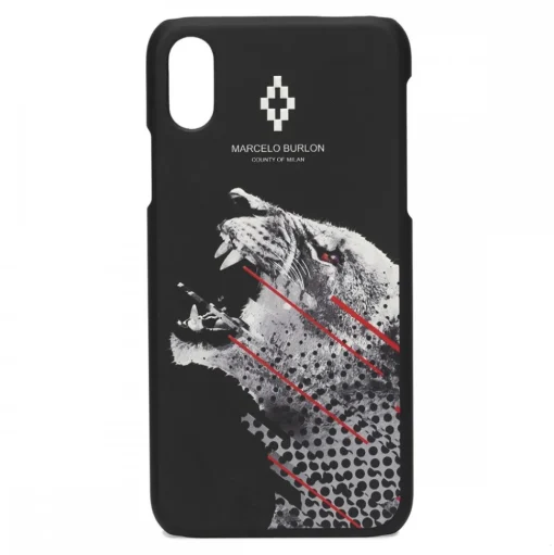 Marcelo Burlon - Sham Cover - iPhone X - Apple - County of Milan - Printed Case - Avvenice