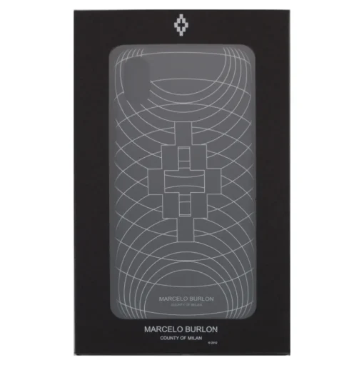 Marcelo Burlon - Wire Frame Black Cover - iPhone 11 - Apple - County of Milan - Printed Case - Avvenice