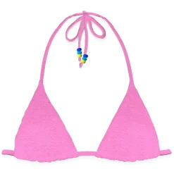 MC2 Saint Barth - Sponge Triangle Swimsuit Top - Pink - Luxury Exclusive Collection - Avvenice