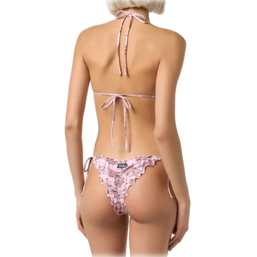 MC2 Saint Barth - Toile de Jouy Print Bikini - Pink/Beige - Luxury Exclusive Collection - Avvenice
