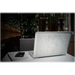 Mikol Marmi - Carrara White Marble MacBook Skin - 13 - Real Marble Skin - MacBook Skin - Apple - Mikol Marmi Collection - Avvenice