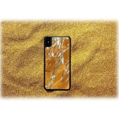 Mikol Marmi - Gold Marble iPhone Case - iPhone XR - Real Marble Case - iPhone Cover - Apple - Mikol Marmi Collection - Avvenice