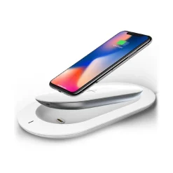 MiPow - Power Cube X - White - Wireless Portable Batteries - Portable Charger For Apple and Samsung Devices - 5000 mAh - Avvenice