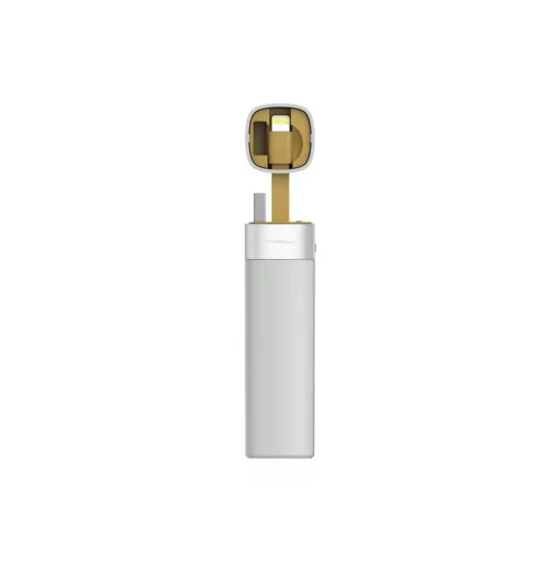 MiPow - Power Tube 3000l - Grey - Portable Batteries - Portable Charger For Apple Devices with App Control - 3000 mAh - Avvenice