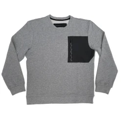 Momo Design - Spalato Sweatshirt - Grey - Shirt - Made in Italy - Luxury Exclusive Collection - Avvenice