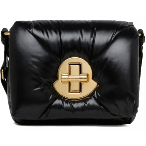 Moncler - Black Puf Crossbody Bag - Moncler Exclusive Luxury Collection - Avvenice