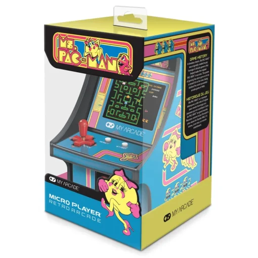 My Arcade - DGUNL-3230 - Ms.Pac-Man™ Micro Player™ - Collectible Portable Micro Player - My Arcade - Retro Gaming - Avvenice