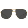 Mykita - Al - NO1 - Gold Dark Grey - Metal Collection - Sunglasses - Mykita Eyewear - Avvenice