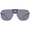Mykita - Cayenne - Mykita Mylon - Red Dark Blue - Mylon Collection - Sunglasses - Mykita Eyewear - Avvenice