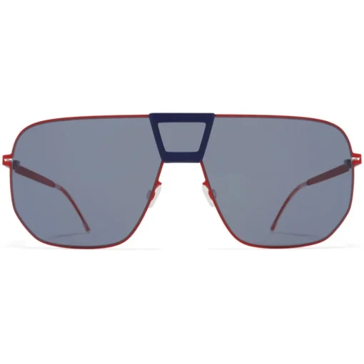 Mykita - Cayenne - Mykita Mylon - Red Dark Blue - Mylon Collection - Sunglasses - Mykita Eyewear - Avvenice