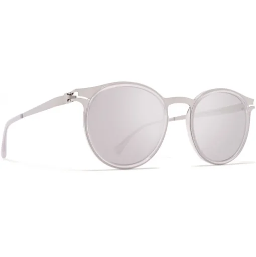 Mykita - DD2.3 - Mykita & Damir Doma - Silver Grey - Metal Collection - Sunglasses - Mykita Eyewear - Avvenice