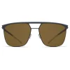 Mykita - Duran - NO1 - Blue Grey Brown - Metal Collection - Sunglasses - Mykita Eyewear - Avvenice