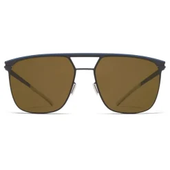Mykita - Duran - NO1 - Blue Grey Brown - Metal Collection - Sunglasses - Mykita Eyewear - Avvenice