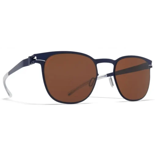 Mykita - Easton - NO1 - Blue Amber Brown - Metal Collection - Sunglasses - Mykita Eyewear - Avvenice