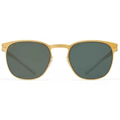 Mykita - Easton - NO1 - Gold Green - Metal Collection - Sunglasses - Mykita Eyewear - Avvenice