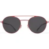 Mykita - Eri - Lite - Rusty Red Dark Grey - Metal Collection - Sunglasses - Mykita Eyewear - Avvenice