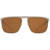 Mykita - Hampton - NO1 - Silver Amber Brown - Metal Collection - Sunglasses - Mykita Eyewear - Avvenice