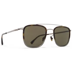 Mykita - Hanno - Lite - Shiny Graphite Green - Metal Collection - Sunglasses - Mykita Eyewear - Avvenice