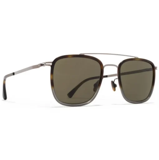 Mykita - Hanno - Lite - Shiny Graphite Green - Metal Collection - Sunglasses - Mykita Eyewear - Avvenice