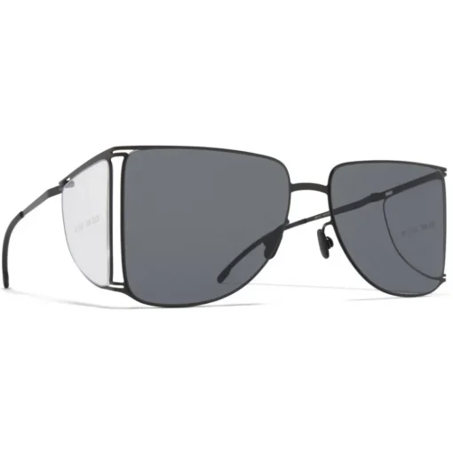 Mykita - HL002 - Mykita & Helmut Lang - Black Clear - Metal Collection - Sunglasses - Mykita Eyewear - Avvenice