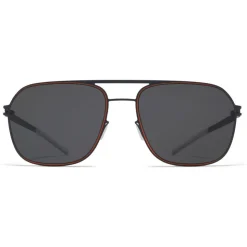 Mykita - Ian - NO1 - Indigo Orange Grey - Metal Collection - Sunglasses - Mykita Eyewear - Avvenice