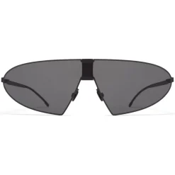 Mykita - Karma - Mykita & Bernhard Willhelm - Black Dark Grey - Metal Collection - Sunglasses - Mykita Eyewear - Avvenice
