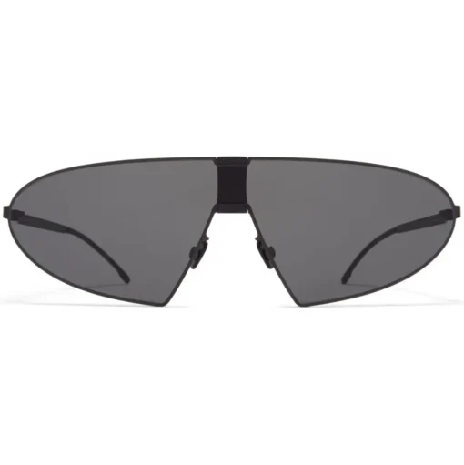 Mykita - Karma - Mykita & Bernhard Willhelm - Black Dark Grey - Metal Collection - Sunglasses - Mykita Eyewear - Avvenice