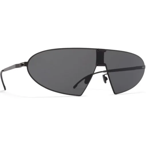 Mykita - Karma - Mykita & Bernhard Willhelm - Black Dark Grey - Metal Collection - Sunglasses - Mykita Eyewear - Avvenice