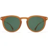 Mykita - Lahti - Lite - Dark Brown Gold Green - Acetate Collection - Sunglasses - Mykita Eyewear - Avvenice