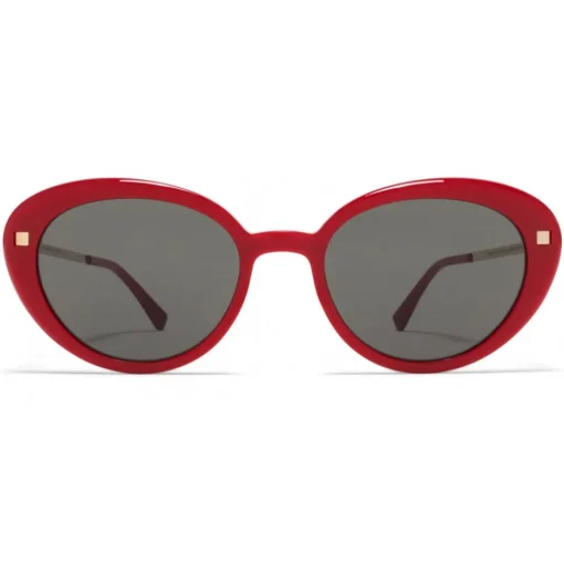 Mykita - Luava - Lite - Red Gold Dark Grey - Acetate Collection - Sunglasses - Mykita Eyewear - Avvenice