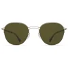 Mykita - MMCRAFT016 - Mykita & Maison Margiela - Matt Silver Black Green - Metal Collection - Sunglasses - Mykita Eyewear - Avvenice