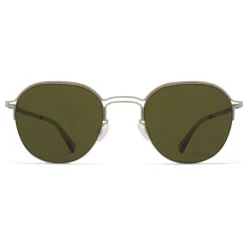 Mykita - MMCRAFT016 - Mykita & Maison Margiela - Matt Silver Black Green - Metal Collection - Sunglasses - Mykita Eyewear - Avvenice