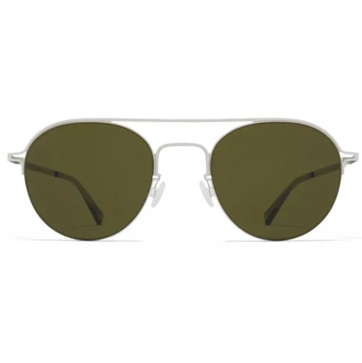 Mykita - MMCRAFT015 - Mykita & Maison Margiela - Silver Green - Metal Collection - Sunglasses - Mykita Eyewear - Avvenice