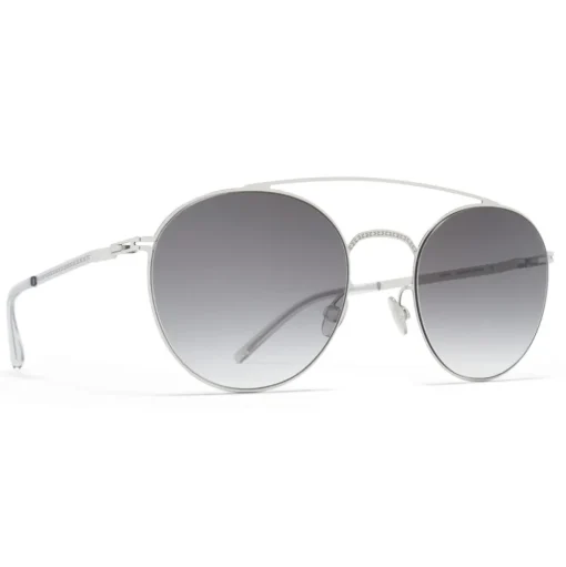 Mykita - MMCRAFT007 - Mykita & Maison Margiela - Silver Grey - Metal Collection - Sunglasses - Mykita Eyewear - Avvenice
