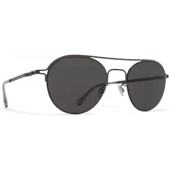 Mykita - MMCRAFT015 - Mykita & Maison Margiela - Black Dark Grey - Metal Collection - Sunglasses - Mykita Eyewear - Avvenice