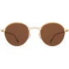 Mykita - MMCRAFT014 - Mykita & Maison Margiela - Glossy Gold Brown - Metal Collection - Sunglasses - Mykita Eyewear - Avvenice