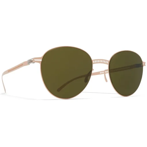 Mykita - MMESSE029 - Mykita & Maison Margiela - Nude Green - Metal Collection - Sunglasses - Mykita Eyewear - Avvenice
