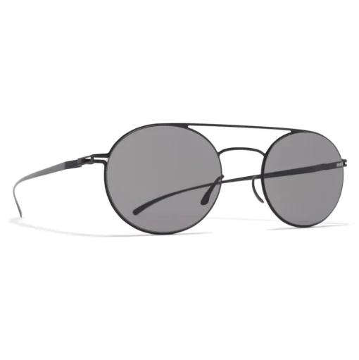 Mykita - MMESSE019 - Mykita & Maison Margiela - Black Grey - Metal Collection - Sunglasses - Mykita Eyewear - Avvenice