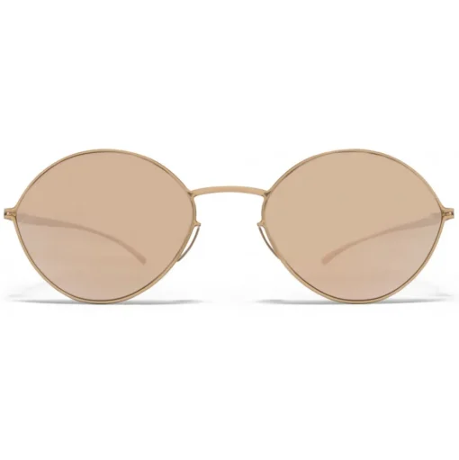 Mykita - MMESSE020 - Mykita & Maison Margiela - Champagne Gold - Metal Collection - Sunglasses - Mykita Eyewear - Avvenice