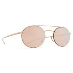 Mykita - MMESSE019 - Mykita & Maison Margiela - Champagne Gold - Metal Collection - Sunglasses - Mykita Eyewear - Avvenice