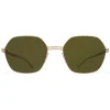 Mykita - MMESSE028 - Mykita & Maison Margiela - Nude Green - Metal Collection - Sunglasses - Mykita Eyewear - Avvenice