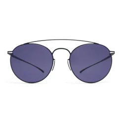 Mykita - MMESSE006 - Mykita & Maison Margiela - Dark Blue Indigo - Metal Collection - Sunglasses - Mykita Eyewear - Avvenice