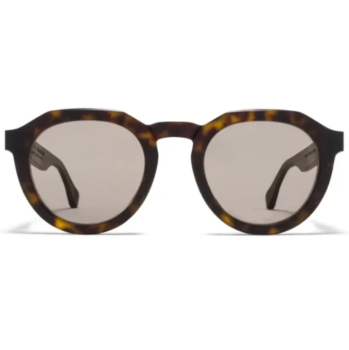 Mykita - MMRAW007 - Mykita & Maison Margiela - Tobago Smoke Brown - Acetate Collection - Sunglasses - Mykita Eyewear - Avvenice