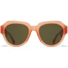 Mykita - MMRAW014 - Mykita & Maison Margiela - Misty Peach Green - Acetate Collection - Sunglasses - Mykita Eyewear - Avvenice