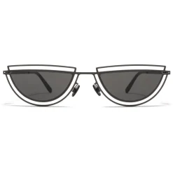 Mykita - Monogram - Mykita & Damir Doma - Black Dark Grey - Metal Collection - Sunglasses - Mykita Eyewear - Avvenice