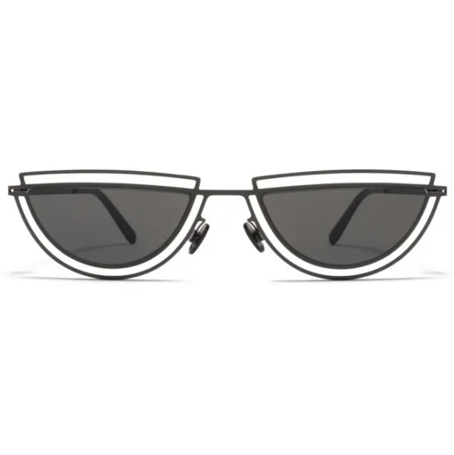 Mykita - Monogram - Mykita & Damir Doma - Black Dark Grey - Metal Collection - Sunglasses - Mykita Eyewear - Avvenice